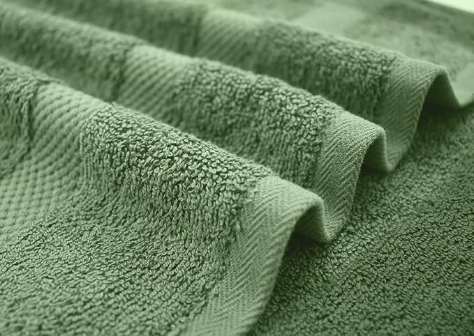 DAN RIVER Bath Towels Set of 4, 27 x 54 Inches, 100% Cotton, Larger & Lighter - Image 6