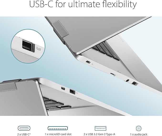 ASUS Chromebook CX1, 15.6" FHD NanoEdge Display, Intel Celeron N4500 Processor - Image 3