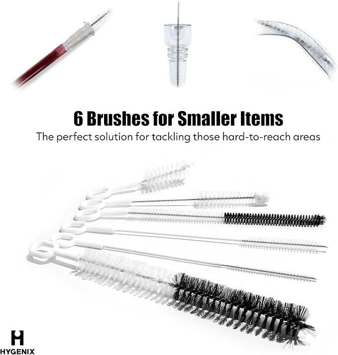 P.Perfect | Mini 6pcs Brush Pack | Non-Scratching | Pipe Cleaner - Image 2