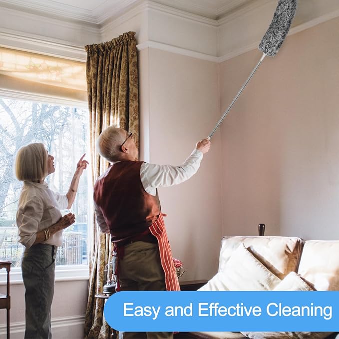 Duster for Cleaning 5-in-1 Kit, 100 Inches Duster - Image 6
