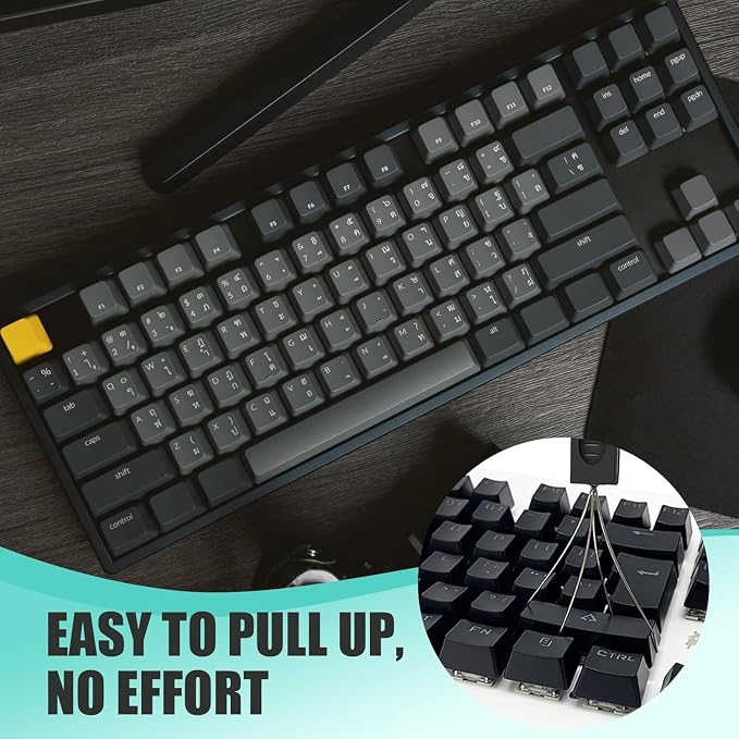 8 Piece Keyboard Keycap Remover, Switch Puller Set - Image 6