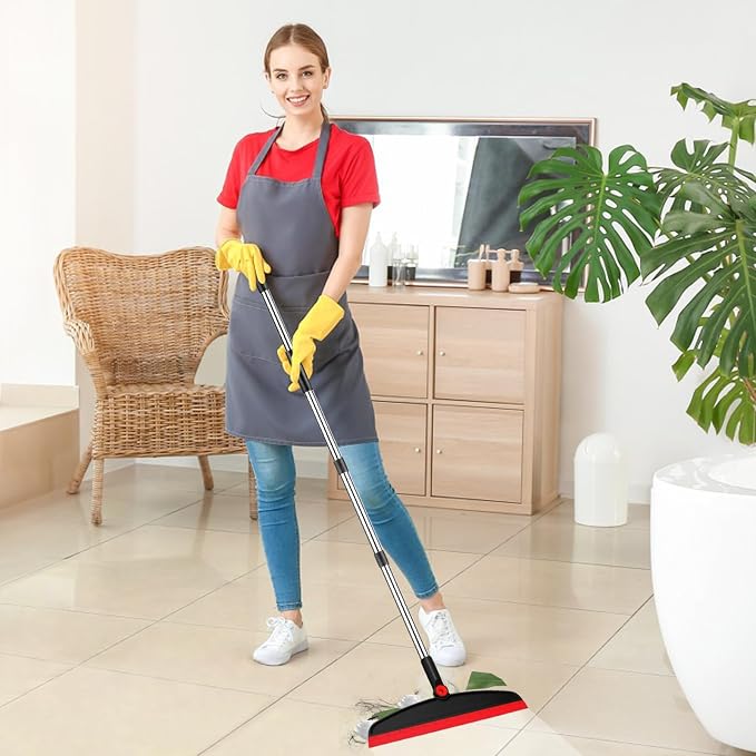 Multifunction Magic Broom, 54 Inch Adjustable Long Handle Silicone Floor - Image 7
