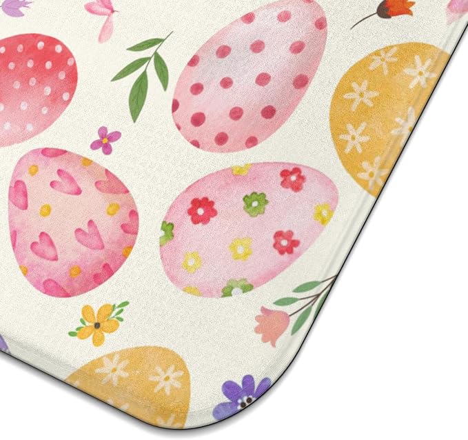 Easter Dish Drying Mat for Kitchen Counter, Happy Easter Cute Bunny Microfiber - Image 6