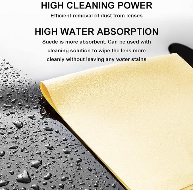 100 PCS Glasses Clean Cloth Suede, Lens Clean Cloth - Image 3