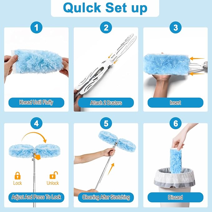 6 ft Extendable Duster Handle - Image 8