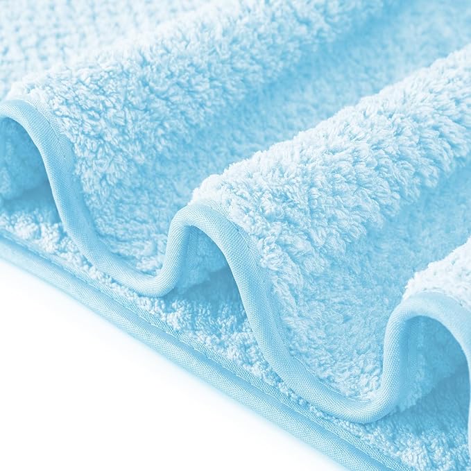 2 Pack Oversized Bath Towel Set 35in x 70in Bath Sheets - Image 5