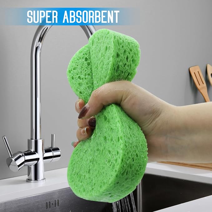 3PCS Car Wash Sponge, Heavy Duty Car Sponges - Image 8