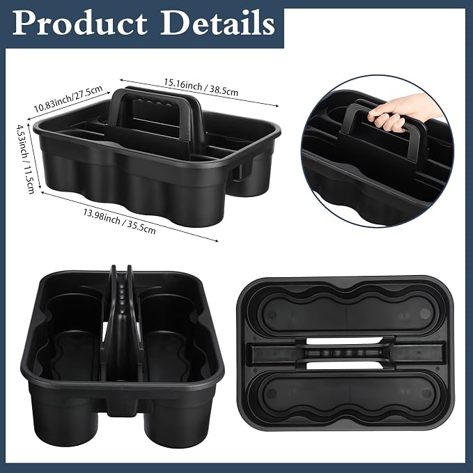 Wesiti 6 Pcs Cleaning Caddy - Image 3
