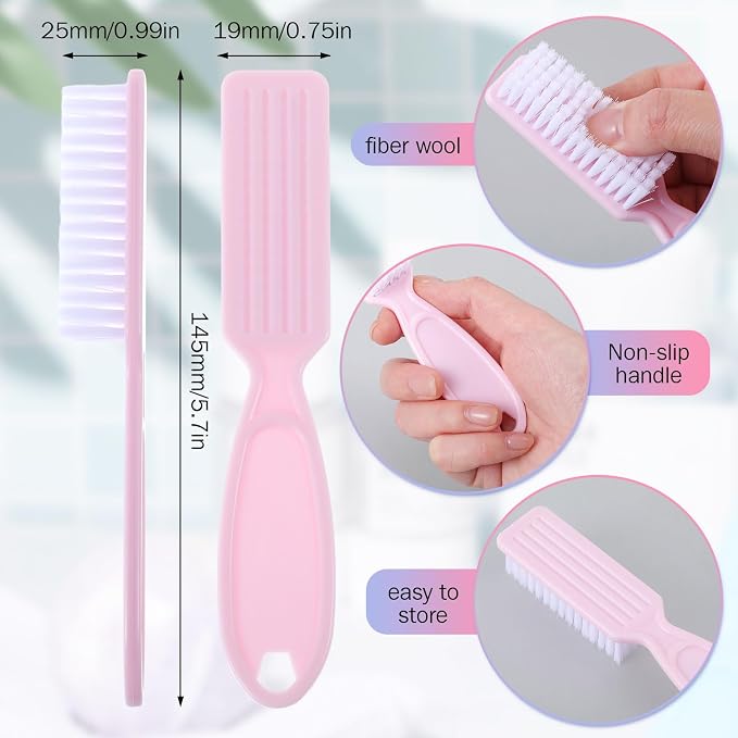Patelai 15 Pieces Nail Brush Handle Grip - Image 3