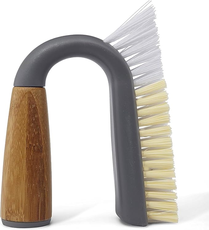Full Circle Grunge Buster, Grout & Tile Scrub Brush, Recycled Materials by FULLCIRCLE