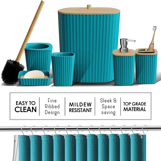 Clara Clark Bathroom Accessories Set - Image 4