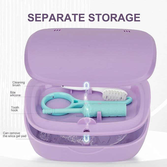 MURRI&MURRDI Retainer Case, Denture Bath Box - Image 3