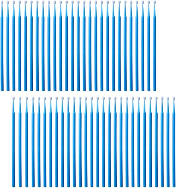 100 Pack Phone Charge Port Cleaning Tool kit, Bendable Mini Soft Round Brushes by ACKLLR