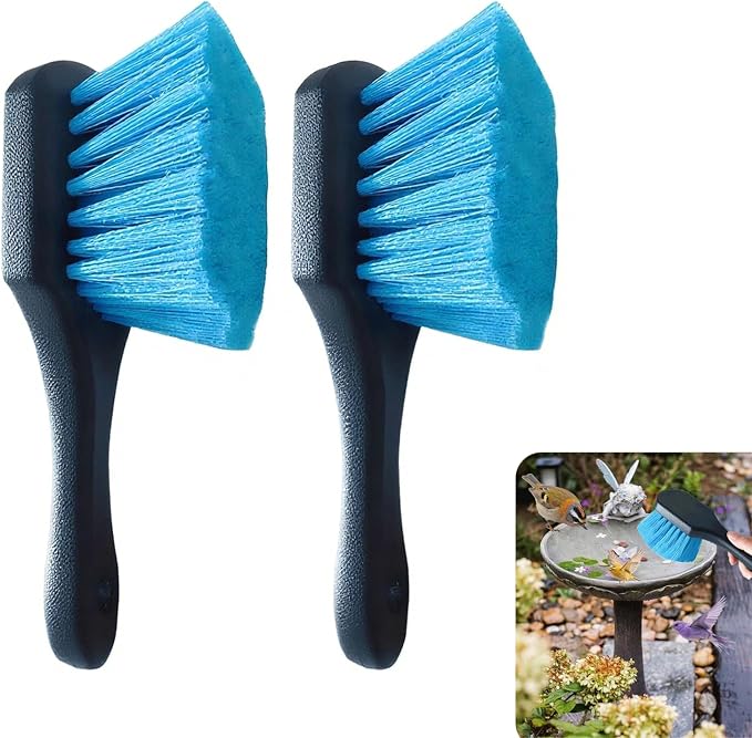 2 Pcs Bird Bath Brushes，Bathtub Cleaning Brush，Hummingbird Feeder Cleaning by Unknown