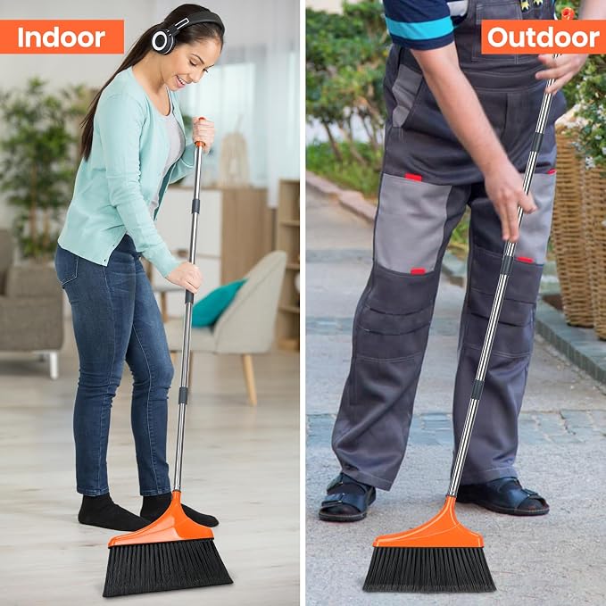 Heavy-Duty Angle Broom for Floor Cleaning - Image 6