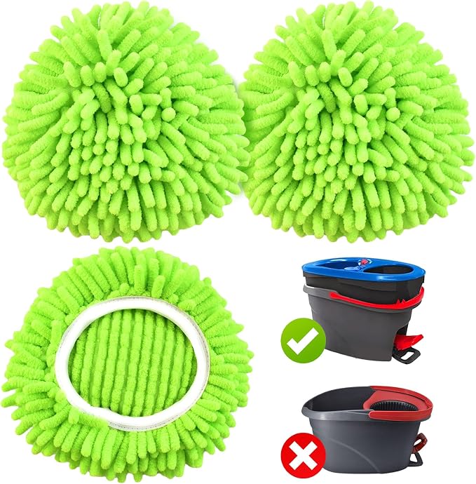 Mop Replace Head for O Cedar, Spin Mop Heads Replacements for Ocedar RinseClean - Image 2