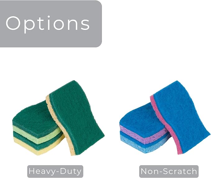 Smart Design Heavy Duty Cellulose Smart Scrub Sponge - Image 7