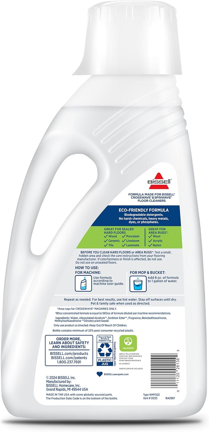 Bissell Simply Multi-Surface Formula, 80 oz, 80 Fl Oz - Image 2