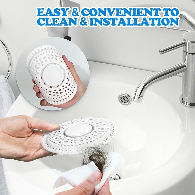 zaa Shower Drain Hair Catcher, Premium Silicone Drain Protector & Shower Drain - Image 5