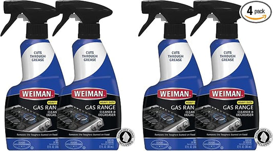 Weiman Heavy Duty Gas Range & Stove Top Cleaner and Degreaser by Weiman