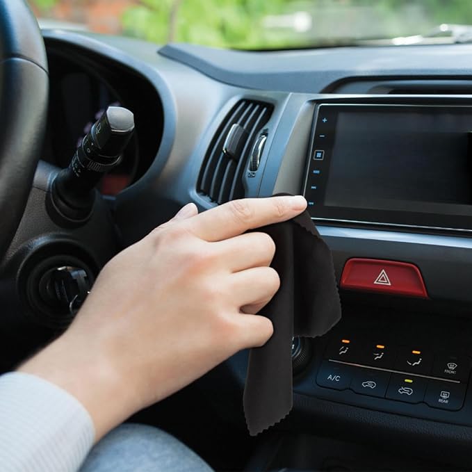 Leelosp 300 Pcs Glasses Cleaning Cloth Microfiber Glasses Wipes Assorted Colors - Image 6