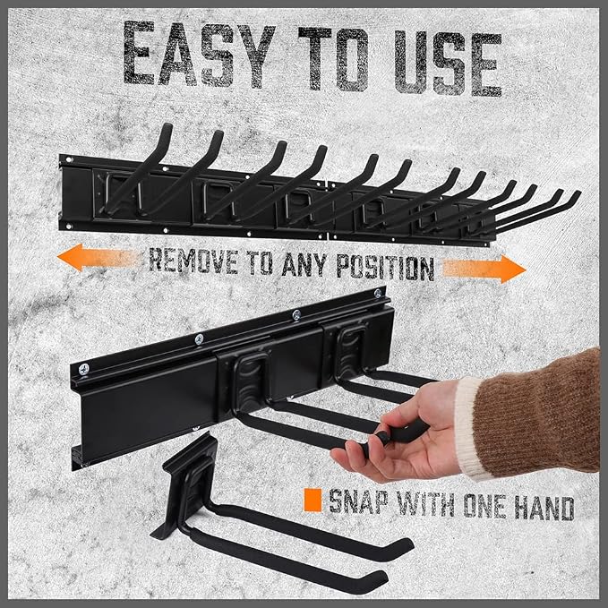 HORUSDY 64-Inch Heavy Duty Garage Organization Rack, 14 Packs Max Load 600LB - Image 7