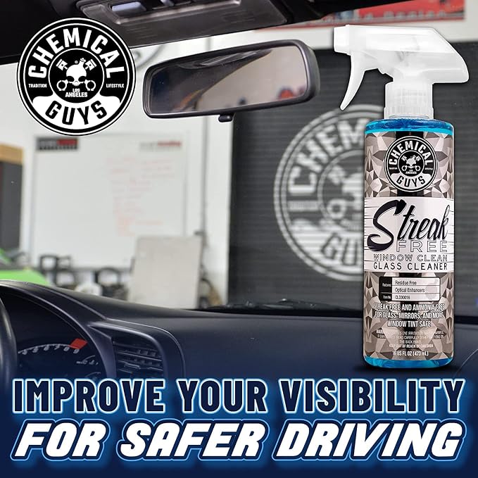 Chemical Guys Glass Cleaner Streak Free Window Spray - Image 4