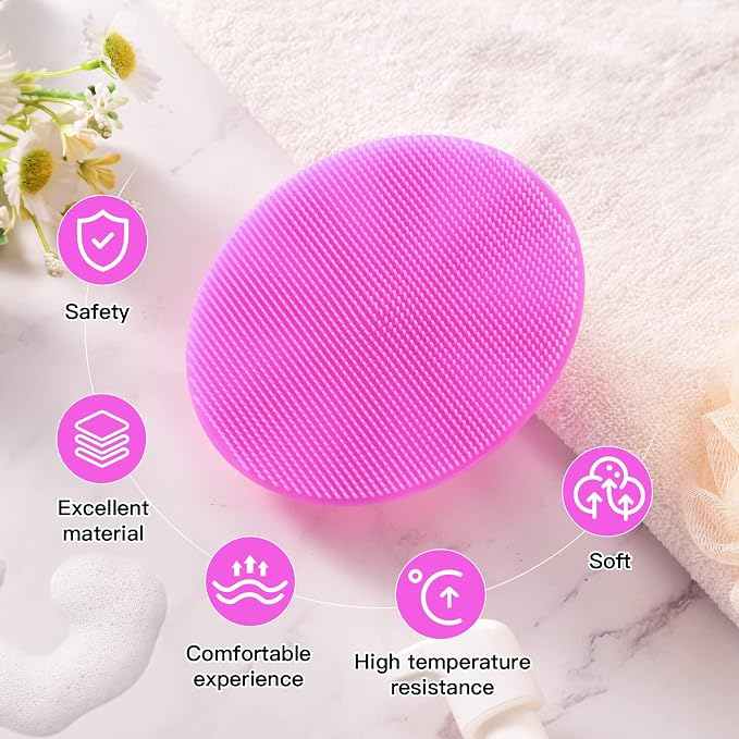 INNERNEED Food-Grade Soft Silicone Body Cleansing Brush Shower Scrubber - Image 6