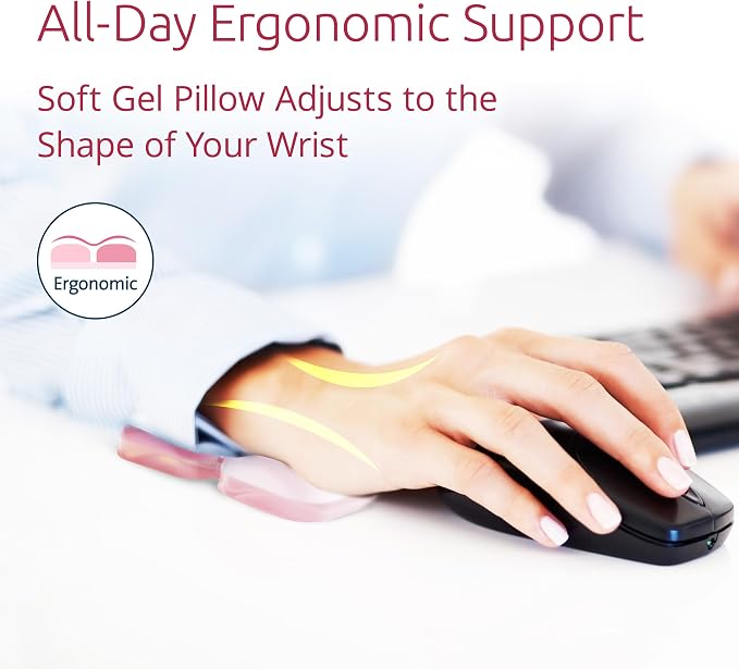 Kensington Duo Gel Mountain Mouse Wrist Rest Support Cushion - Image 2
