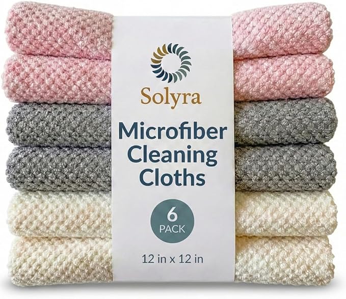 Oeko-Tex Certified Microfiber Cleaning Cloths – Non-Toxic, Safe by Unknown