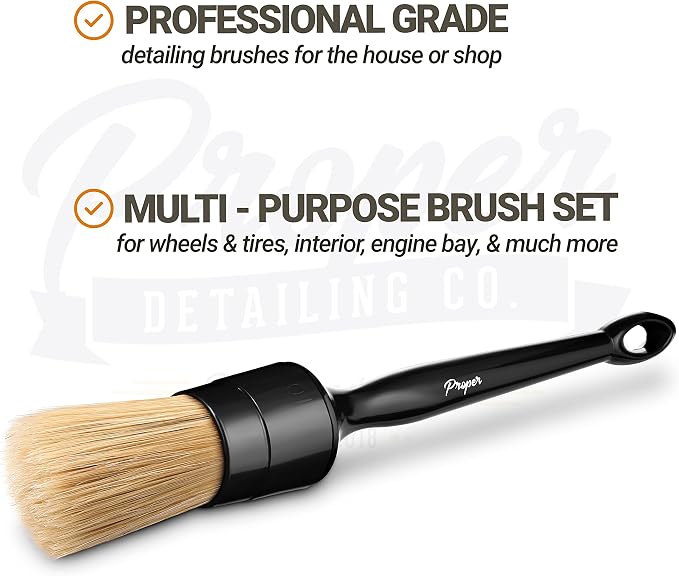 Premium Car Detailing Brush Set - Image 3