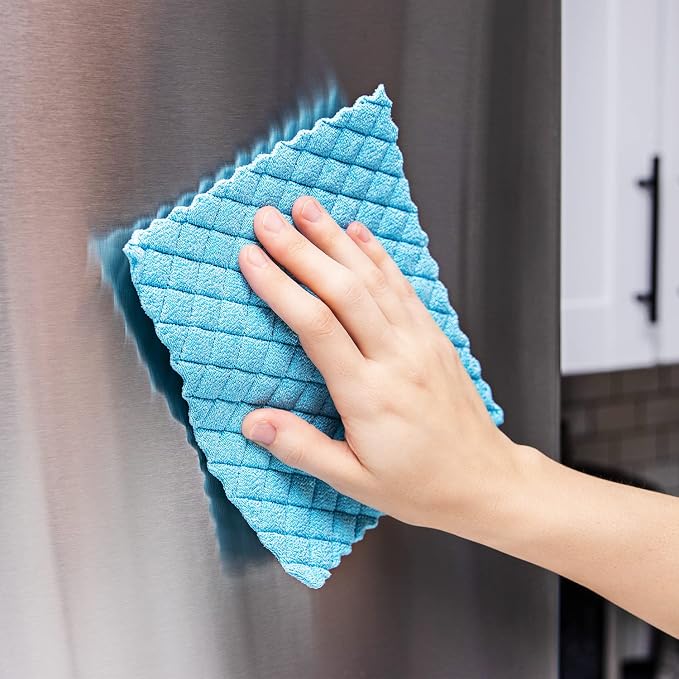 Libman 1482 Microfiber Sponge Cloths – Combines The Best of a Sponge and Dish - Image 3