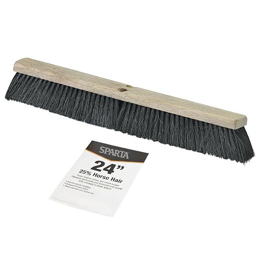 SPARTA Flo-Pac Horsehair-Blend Blend Sweep, Floor Sweep by SPARTA