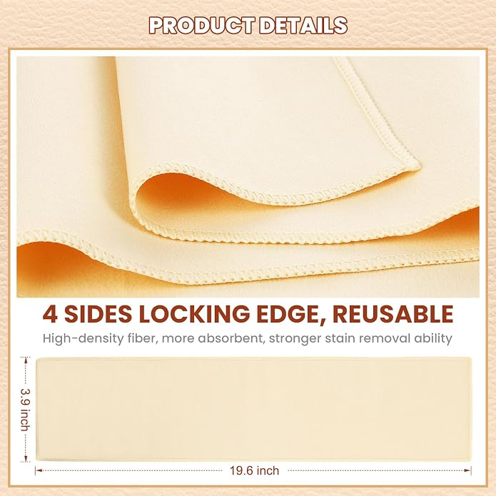 10 Pcs Shine Shoes Cloth Kit Polish Dauber Applicators Cleaning Leather Shoes - Image 2