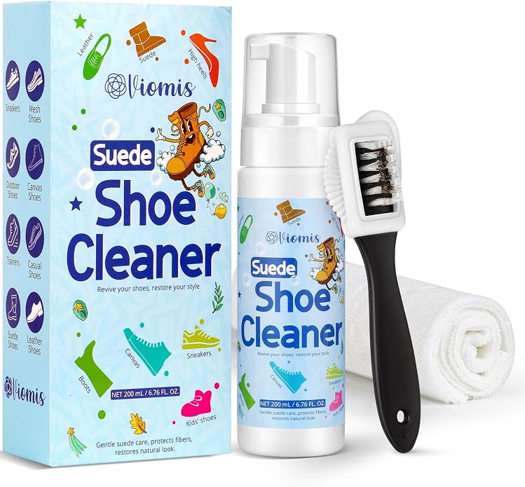 Suede Shoe Cleaner Kit - 200ml Professional Suede & Nubuck Cleaner - Waterless by ViomisOfficial-US