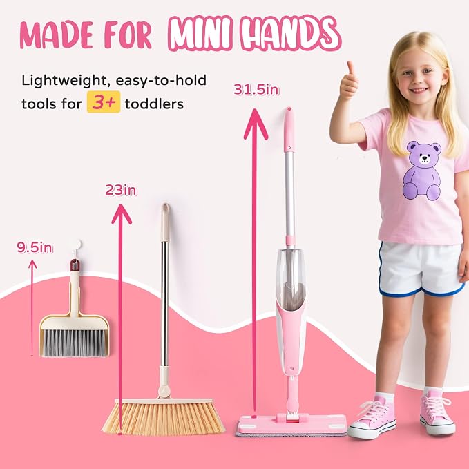 Kids Cleaning Toy Set - Image 2