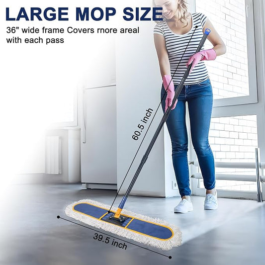 KeFanta 36" Commercial Dust Mops - Image 2