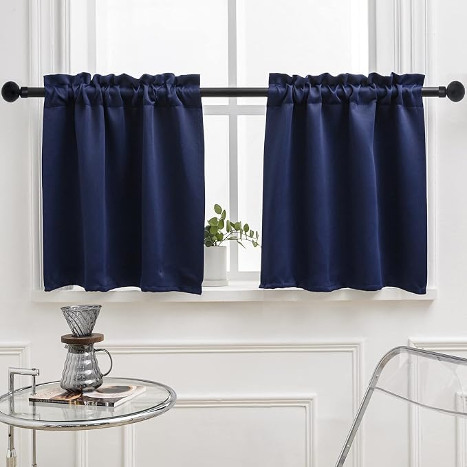 Pickluc Rod Pocket Tier Curtain by PICKLUC