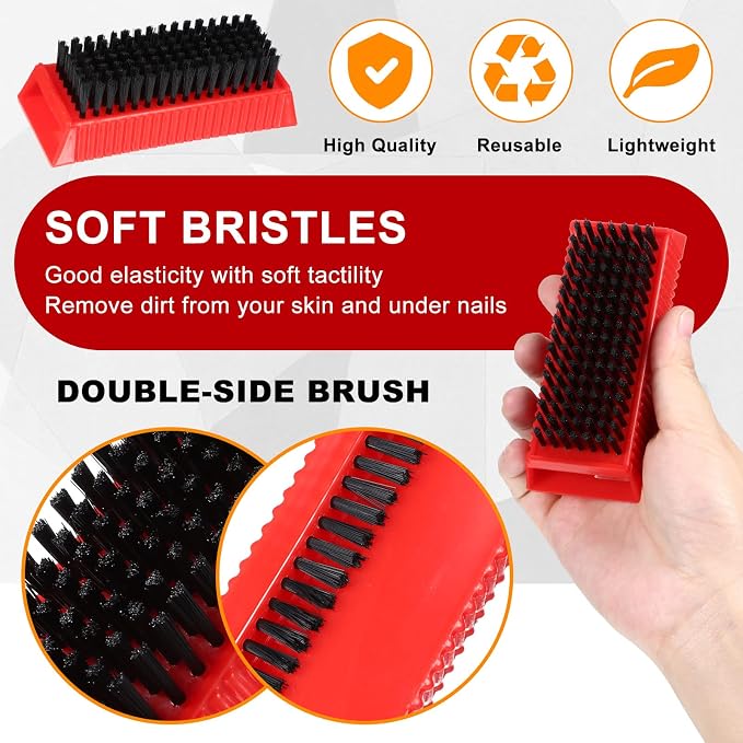 Boao 5 Pcs Hand Scrub Brushes for Nail Cleaning Fingernail Brush Soft Non - Image 5