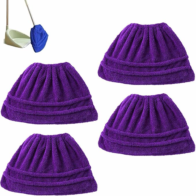 Icexeco Lazy Broom Cover Cloth, Washable Reusable Microfiber Broom Sweeping by Unknown