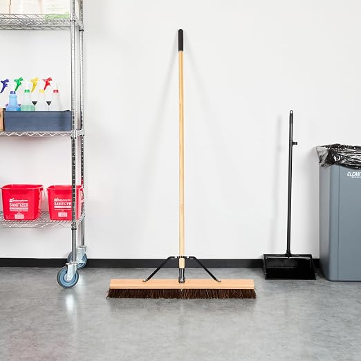 Restaurantware-Clean Tek Professional 30 Inch Push Broom, 1 Heavy-Duty Broom - Image 7