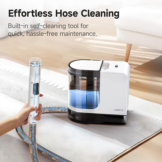 uwant Carpet Cleaner Machine 18Kpa Powerful Suction, Portable Carpet Cleaner - Image 6
