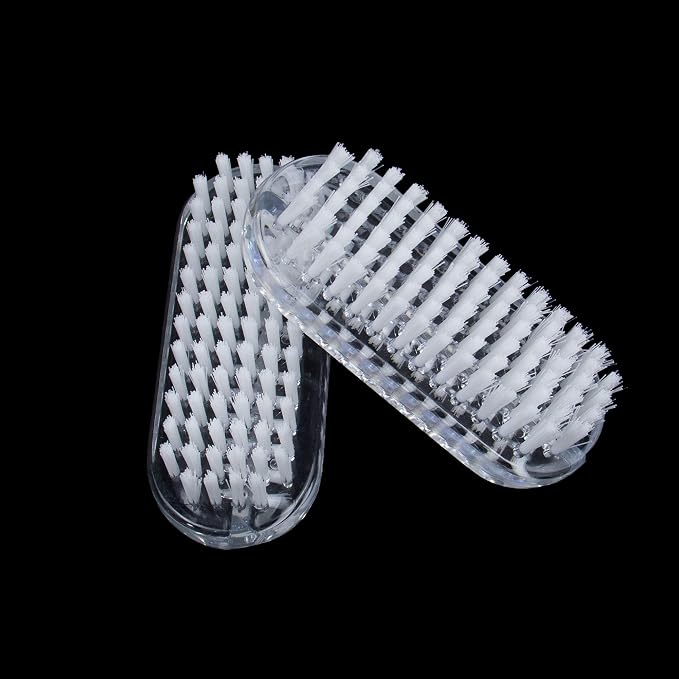 AUEAR, 4 Pack Plastic Fingernail Cleaning Brush Double-Sided Hand Nail Toe - Image 5
