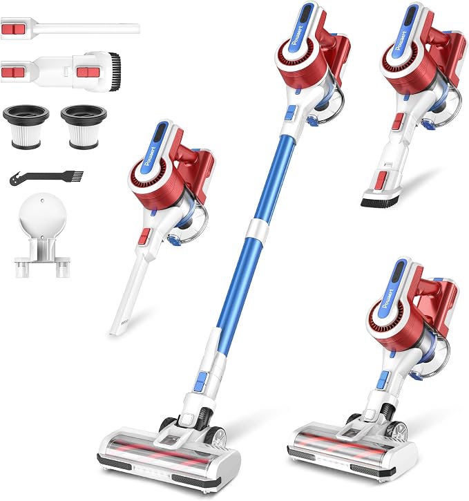 Cordless Vacuum Cleaner for Home, 45Kpa Lightweight Stick Vacuum by Unknown