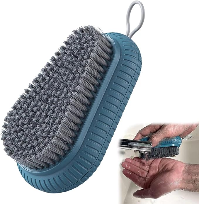 VWMYQ Heavy Duty Nail Brush Fingernail Scrub Brush, Durable Stiff Bristles Nail by -100SoftSilicone-