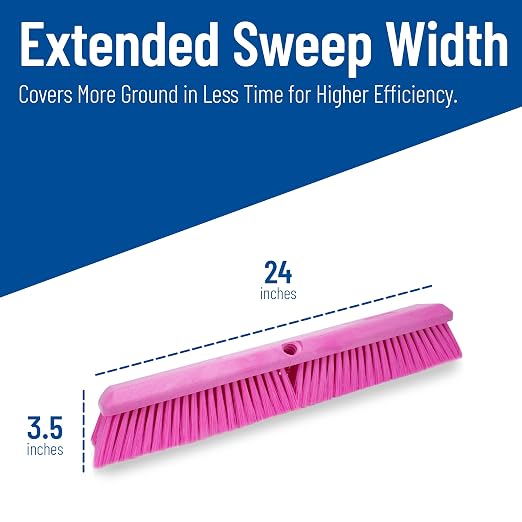 SPARTA 41891EC26 Omni Sweep Plastic Push Broom Head, Heavy Duty, Industrial - Image 4