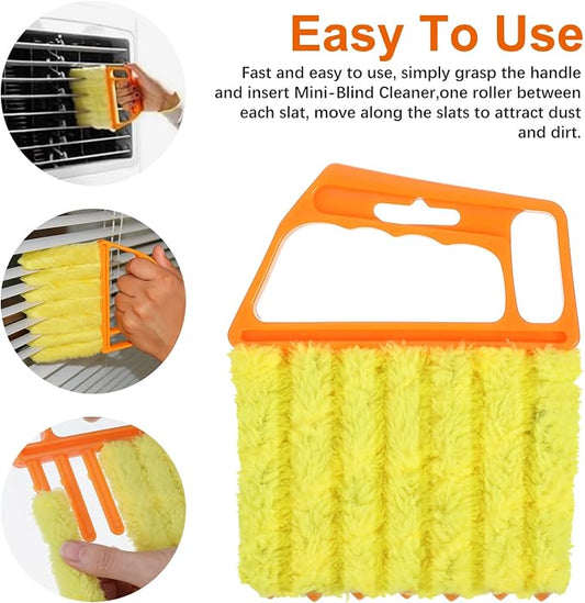 12pcs blinds cleaner tool handheld mini blind cleaner - Image 2