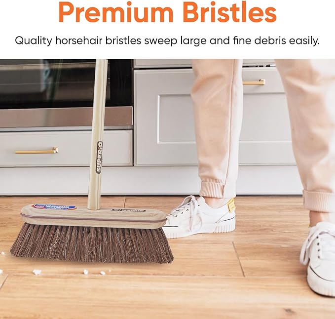 Refill Head for Kitchen and Home – Heavy Duty Household Broom for Easy Sweeping - Image 3
