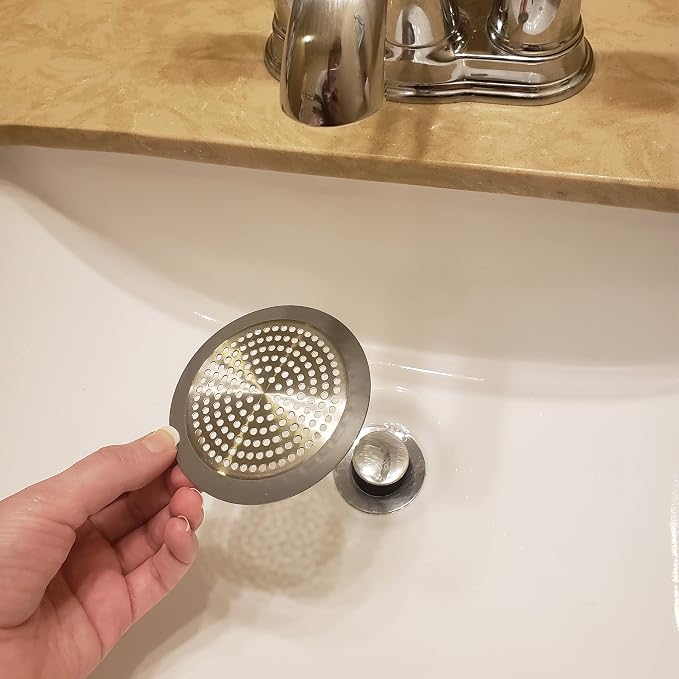 Danco 11040P Bathroom Sink Hair Catcher, Bathtub Drain Protector, Sink and Tub - Image 6