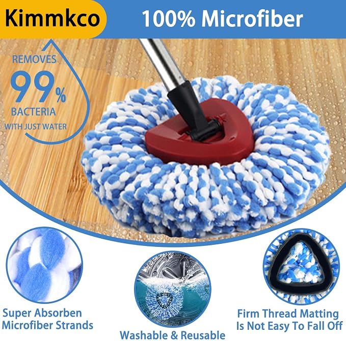 Small Spin Mop Replacement Head - Image 3